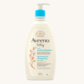 Aveeno Baby Daily Moisture Wash & Shampoo 18 Fl Oz