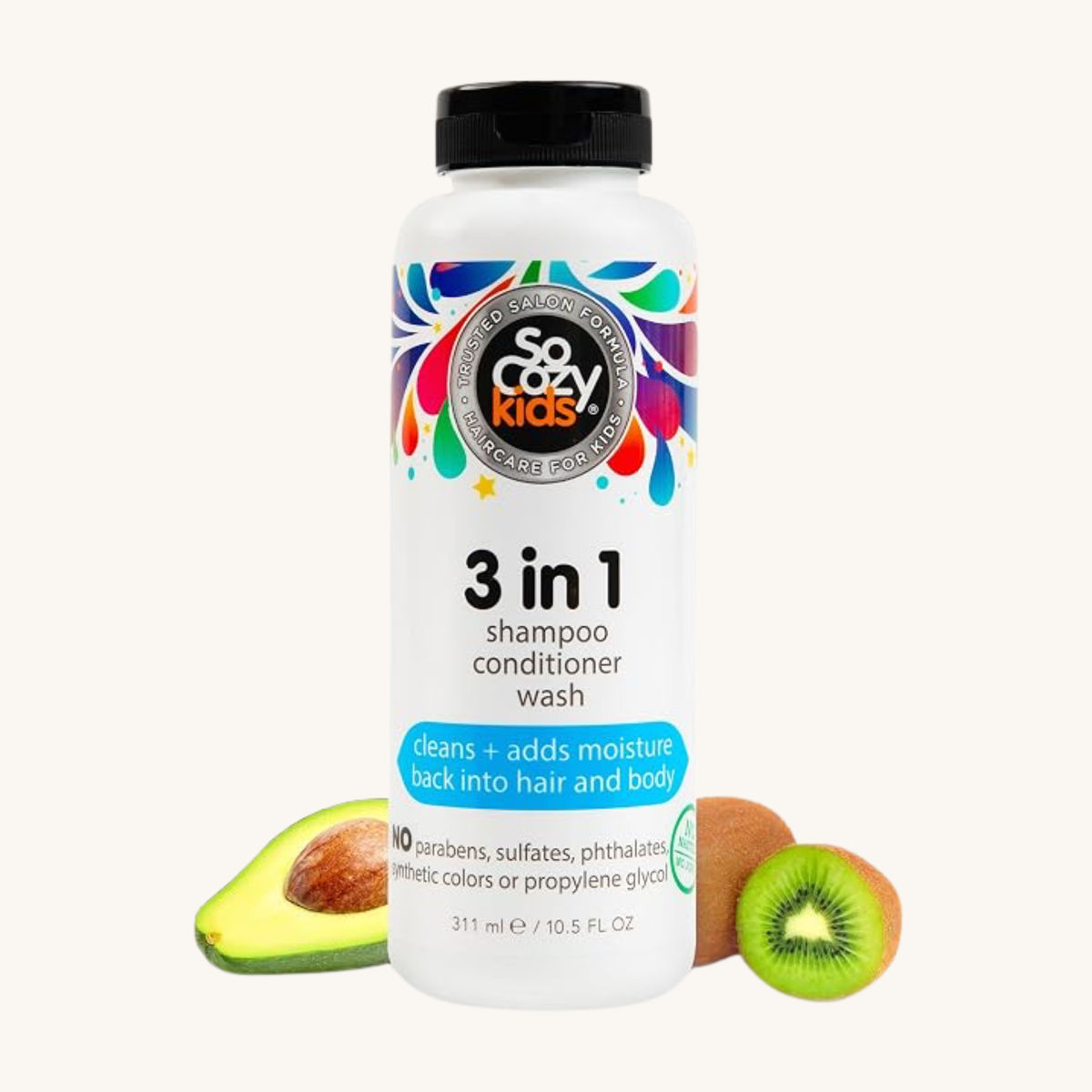 SoCozy Splash Swim 3 in 1 Shampoo + Conditioner + Wash