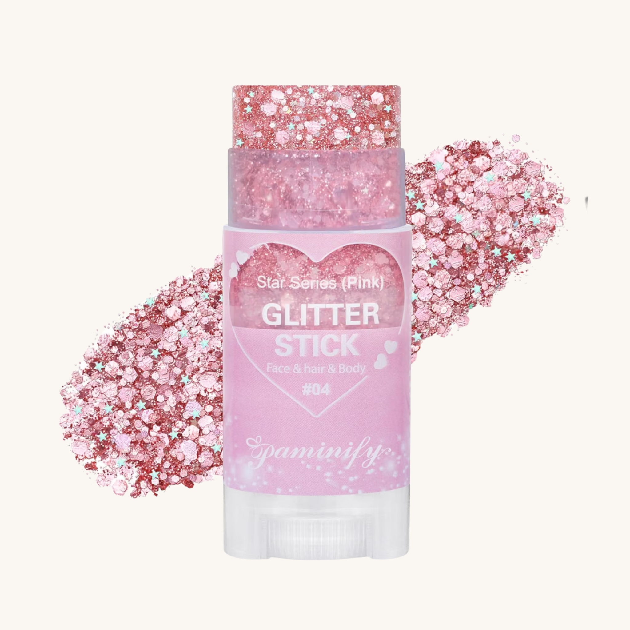 Glitter Stick Rosado