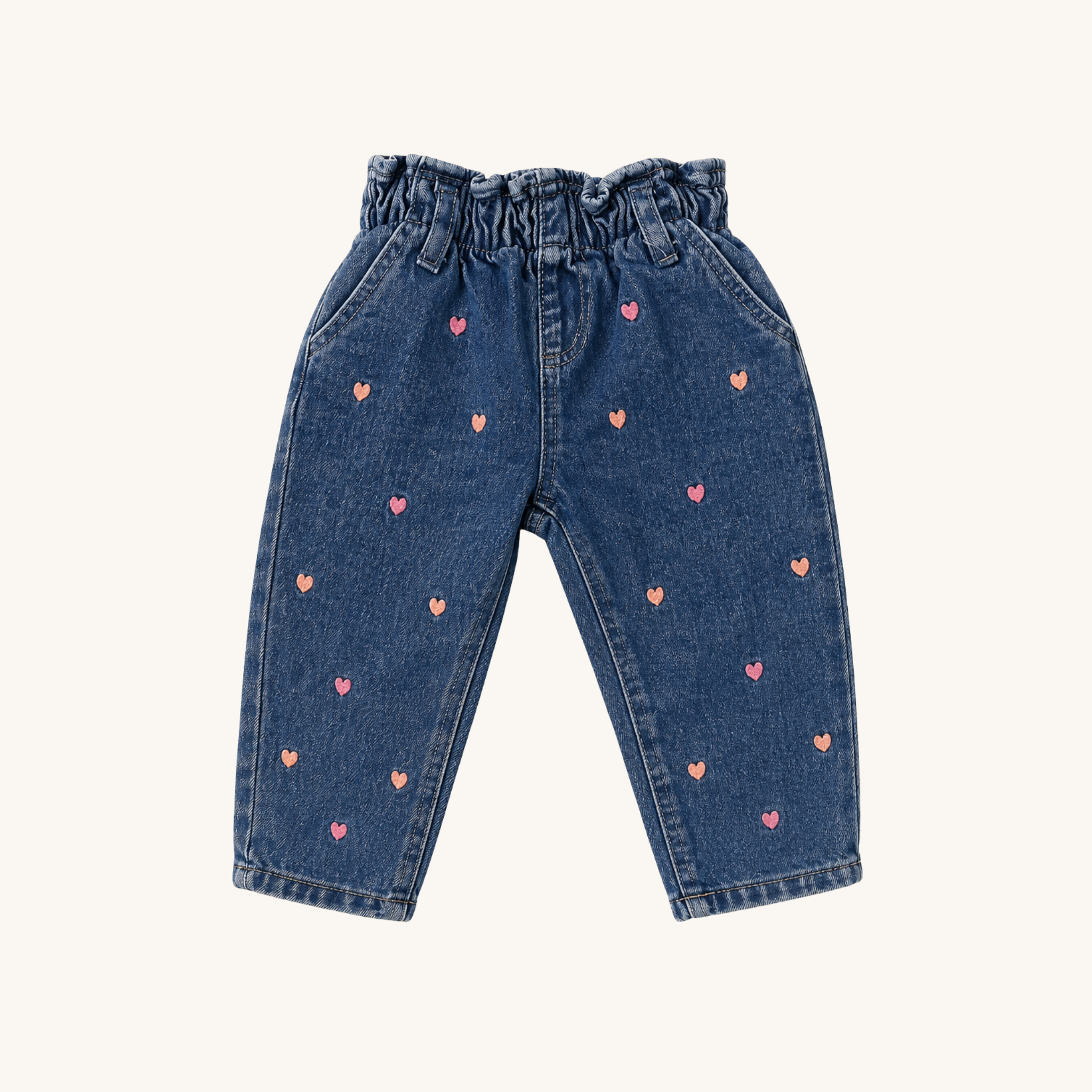 Jeans Corazones Primark 6-9M
