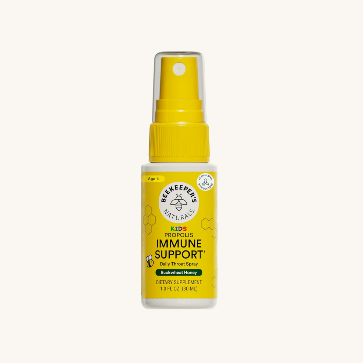 Beekeeper's Naturals Kids Propolis Immune Support Throat Spray