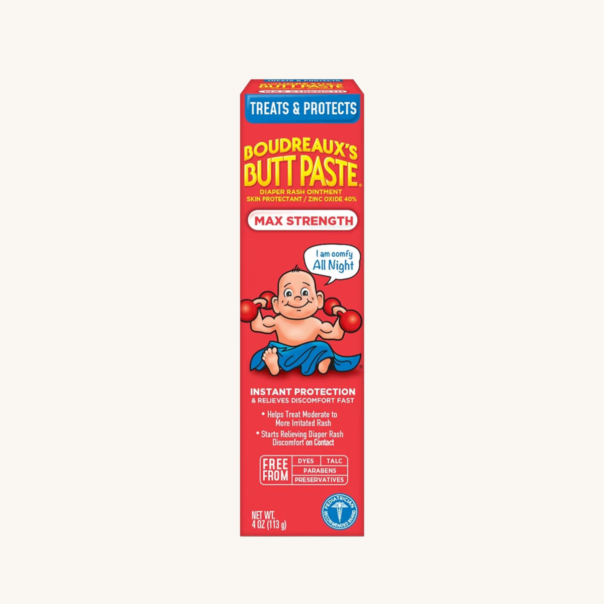 Boudreaux’s Butt Paste Maximum Strength 4 oz