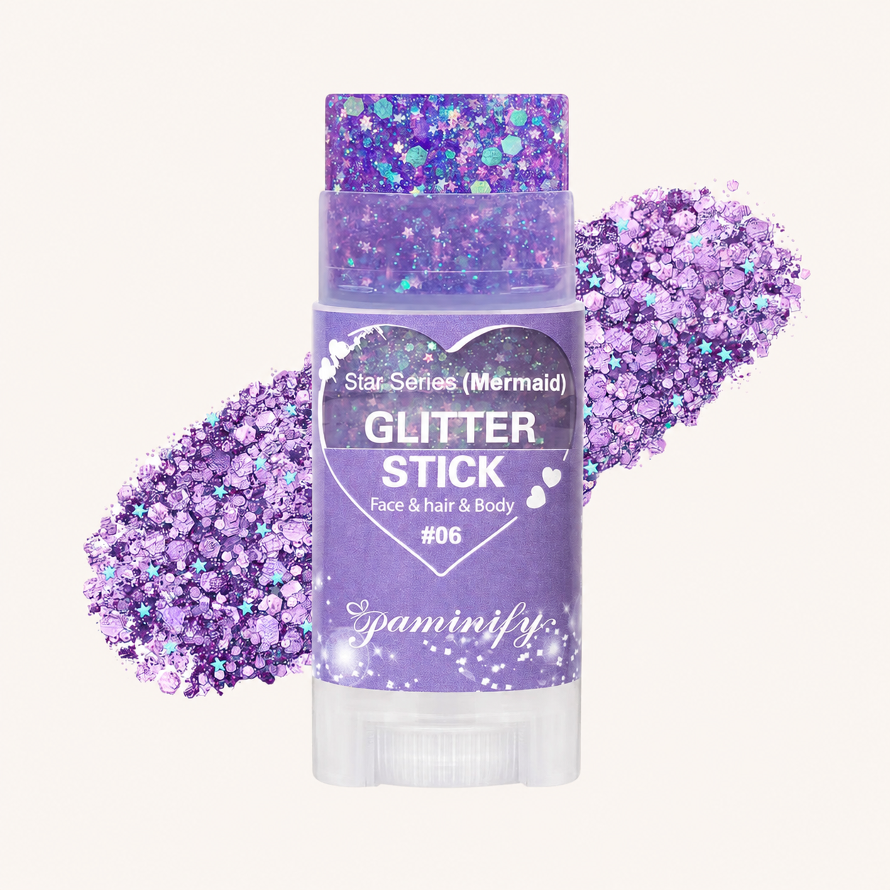 Glitter Stick Morado