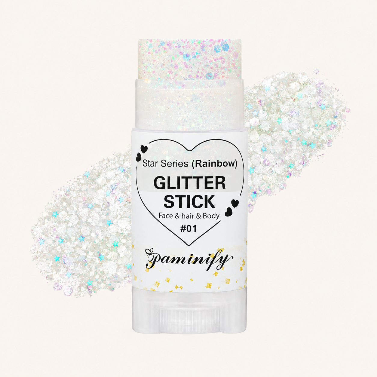 Glitter Stick Blanco