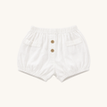 Short blanco Coconut talla 9-12M