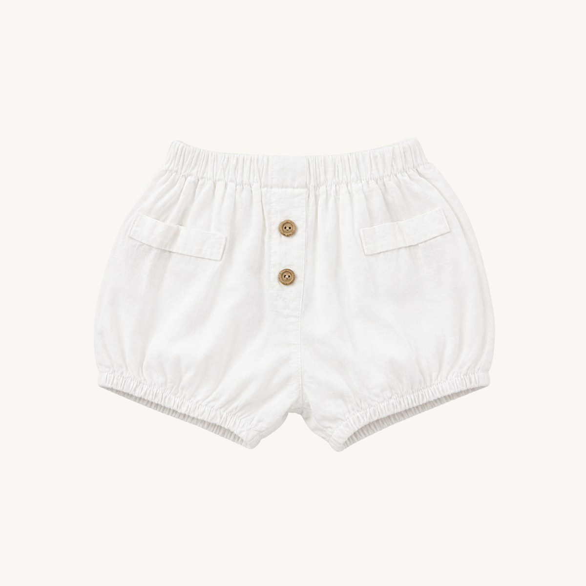 Short blanco Coconut talla 9-12M