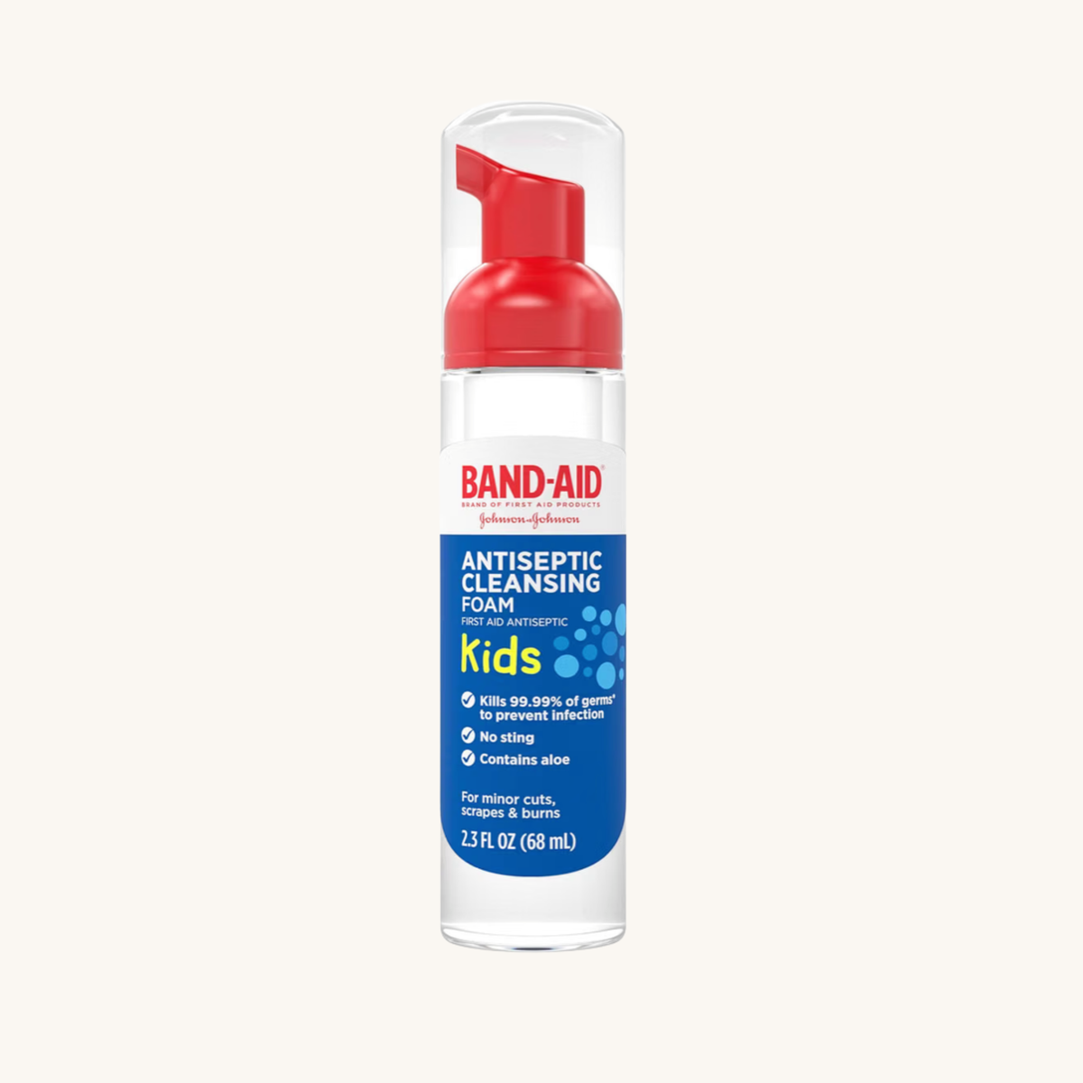 BAND-AID Brand Antiseptic Cleansing Foam