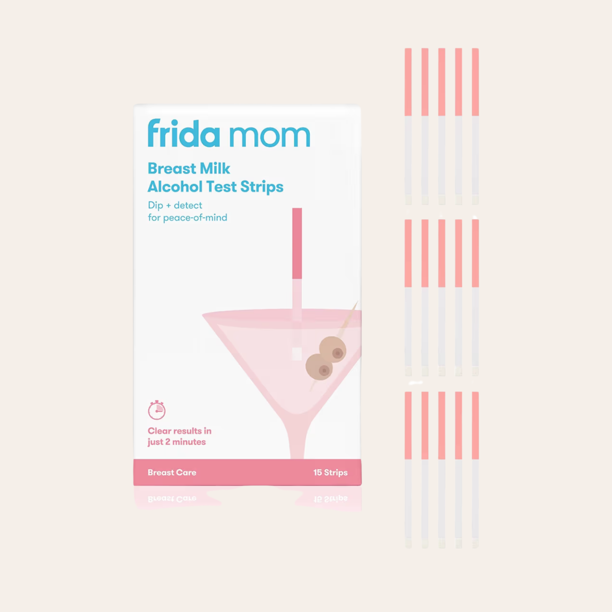 Frida Mom Breastmilk Alcohol Test Strips