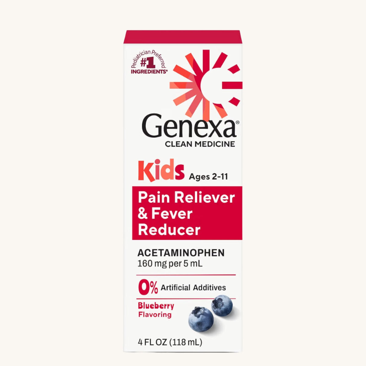 Genexa Children's Acetaminophen Made Clean