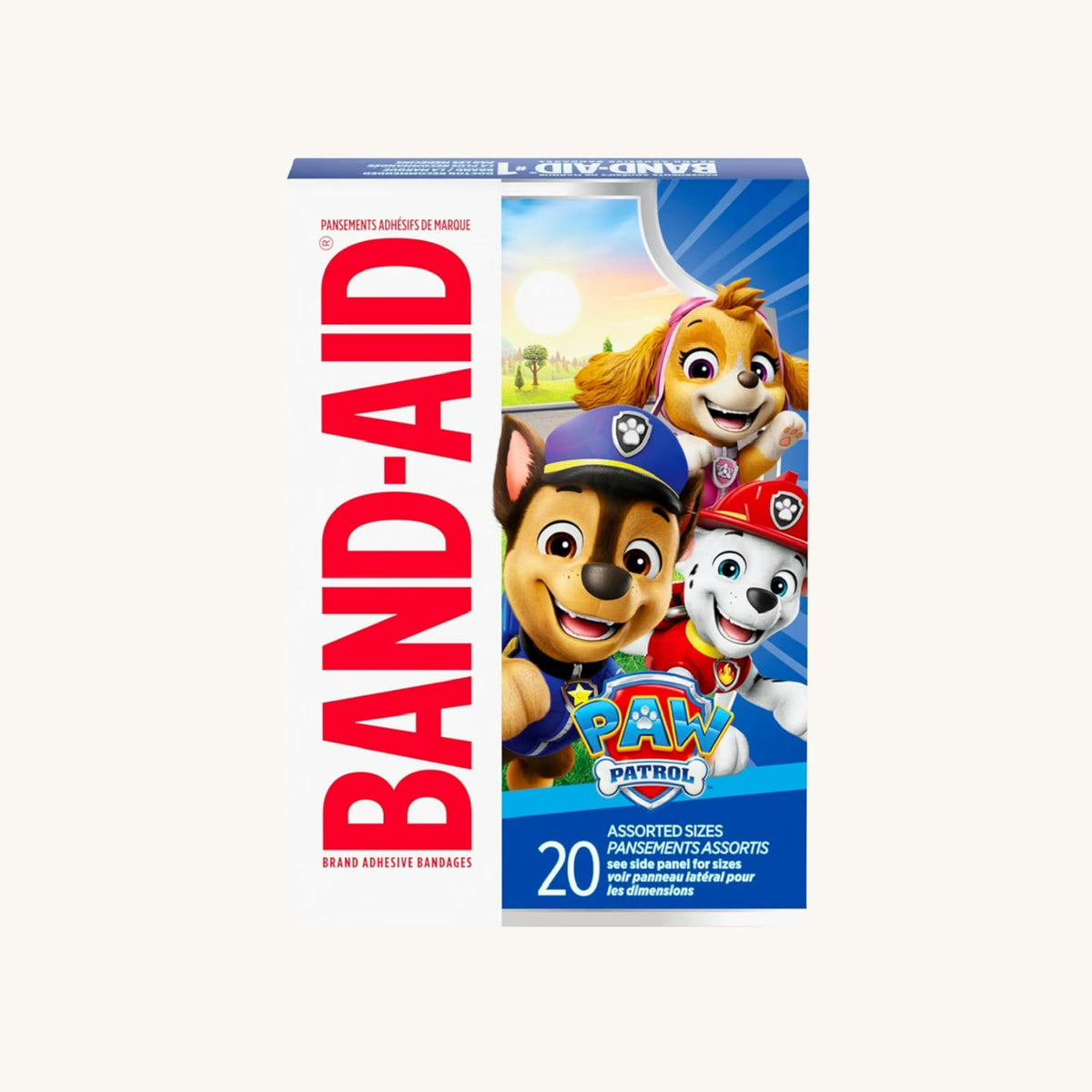 BAND-AID Brand Adhesive Bandages Paw Patrol