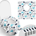Large Waterproof Disposable Toilet Seat Covers for Toddlers Dino 30ct