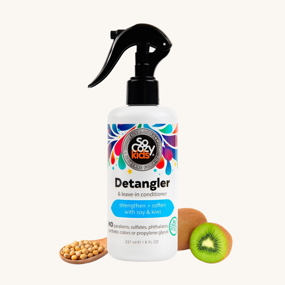 SoCozy Kids 2-in-1 Detangler & Leave In Conditioner Spray
