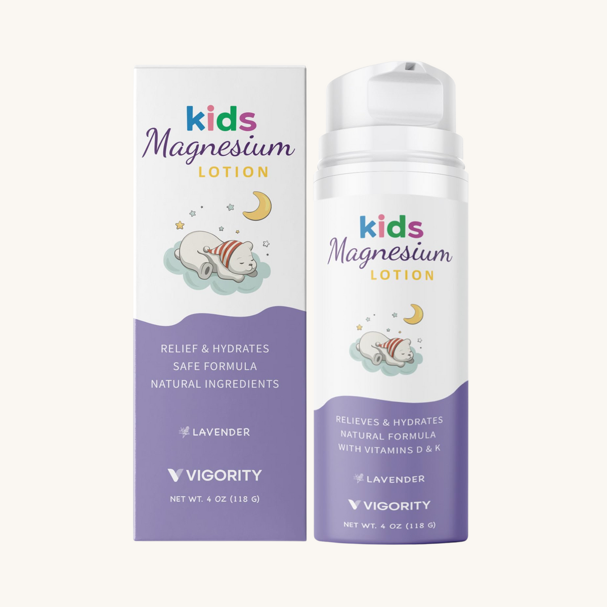 Magnesium Lotion for Kids & Babies Sleep