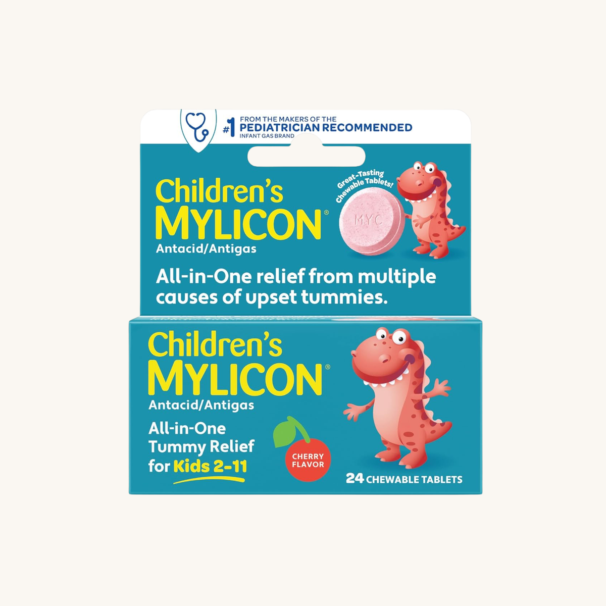 MYLICON Children's Tummy Relief Chewable Tablets