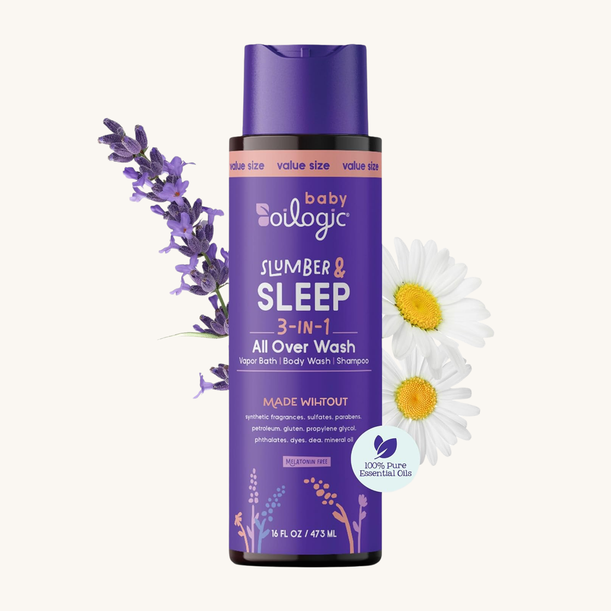 Oilogic Slumber & Sleep Essential Oil Vapor Bath