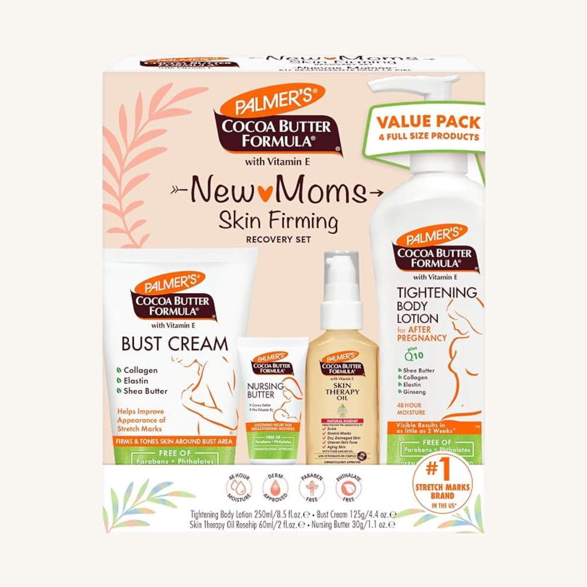 Palmer's Postpartum Essentials Cocoa Butter Formula Skin Care Kit