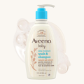Aveeno Baby Daily Moisture Wash & Shampoo 12 Fl Oz